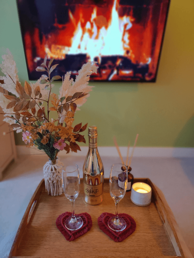 Love heart Coasters (Set of 2)