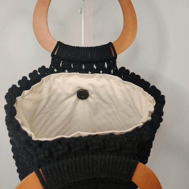 Obsidian Black Tote