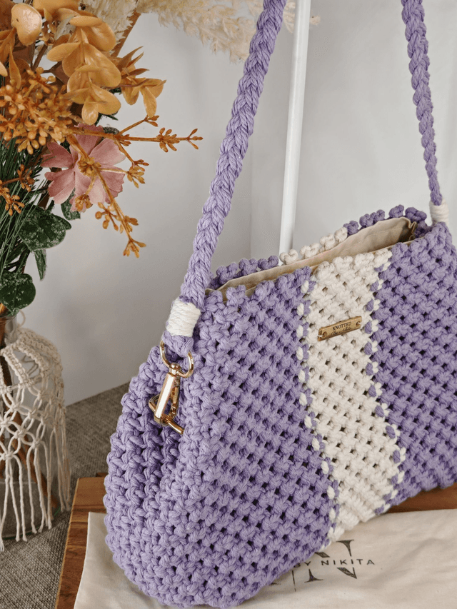 Lavender Luxe Tote 