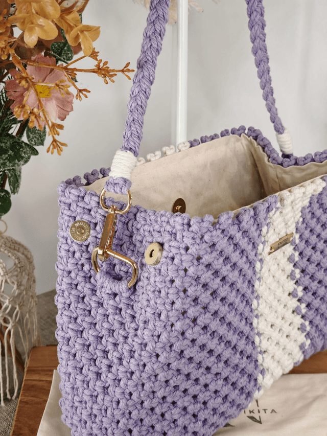 Lavender Luxe Tote 