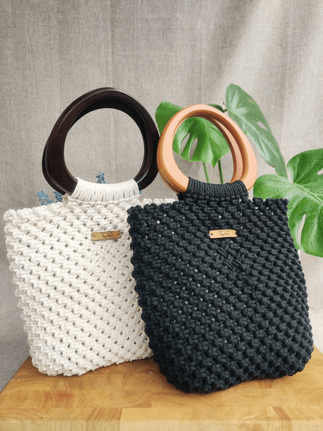 Obsidian Black Tote